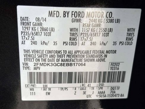 Used 2014 Ford Edge SE w/ Equipment Group 101A FWD image 30