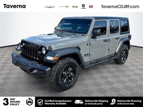 Used 2023 Jeep Wrangler Willys image 1