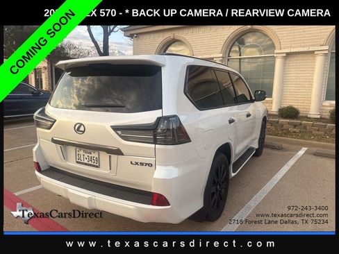 Used 2021 Lexus LX 570 4WD w/ 3rd Row & Luxury Pkg image 5
