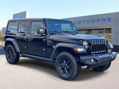 Used 2021 Jeep Wrangler Unlimited Willys