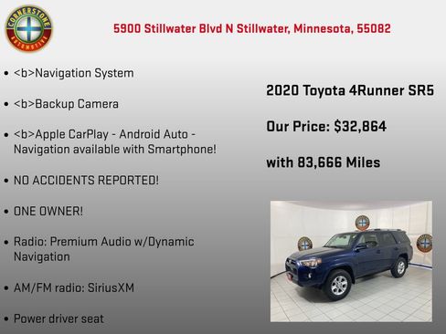 Used 2020 Toyota 4Runner SR5 AWD/4WD image 5