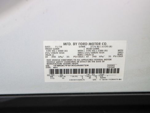 Used 2019 Ford Explorer Limited w/ Class III Trailer Tow Package image 33