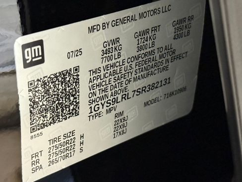 New 2025 Cadillac Escalade ESV Premium Luxury w/ Touring Package image 65