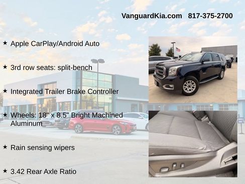 Used 2018 GMC Yukon SLE w/ HD Trailering Package AWD/4WD image 18