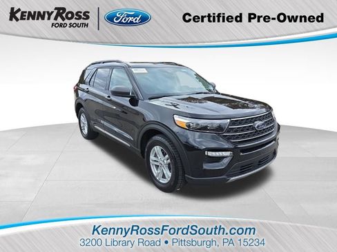 Certified 2022 Ford Explorer XLT w/ Equipment Group 202A image 1