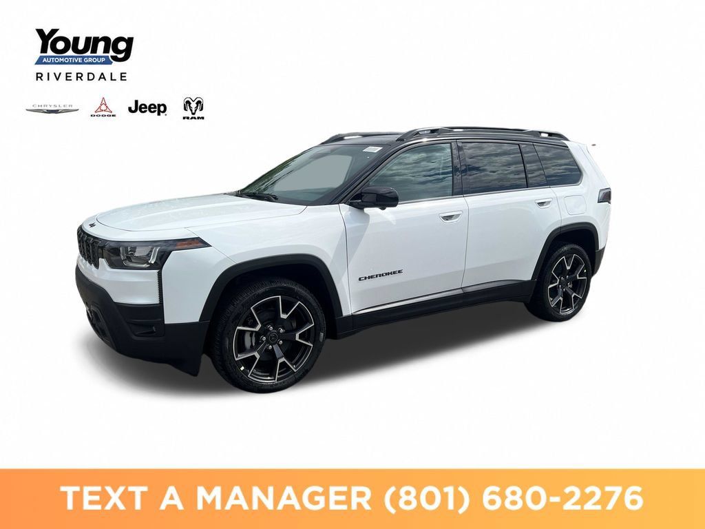 New 2026 Jeep Cherokee Overland w/ Trailer Tow Group AWD/4WD 360° Tour
