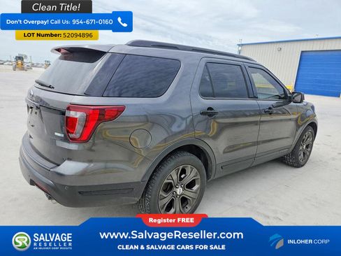 Used 2018 Ford Explorer Sport w/ Equipment Group 401A AWD/4WD image 4