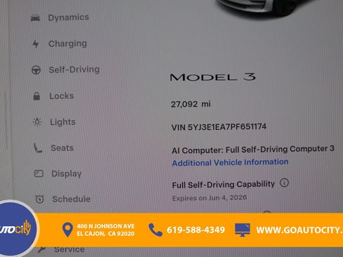 Used 2023 Tesla Model 3 Standard Range RWD image 3