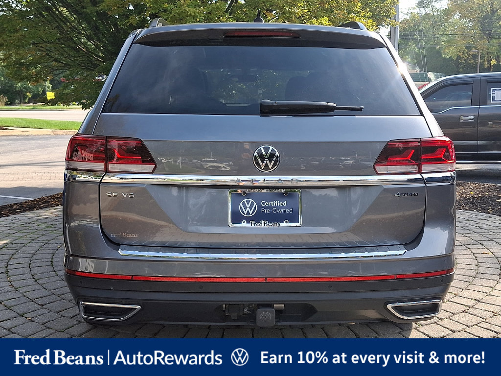 Certified 2023 Volkswagen Atlas SE w/ Panoramic Sunroof Package AWD/4WD image 6