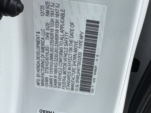 Certified 2026 Honda Odyssey EX-L image 33