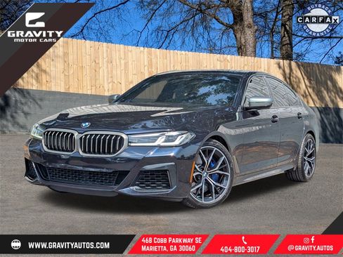 Used 2022 BMW M550i xDrive image 1