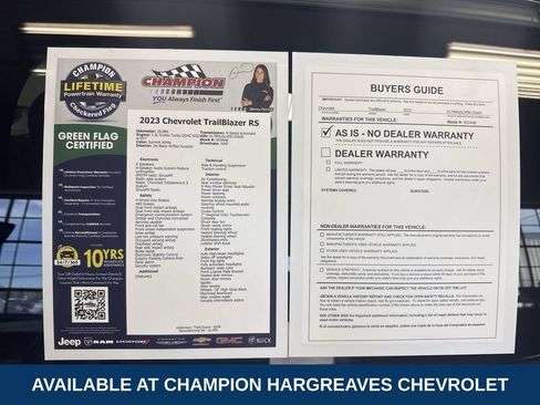 Certified 2023 Chevrolet TrailBlazer RS AWD/4WD image 43