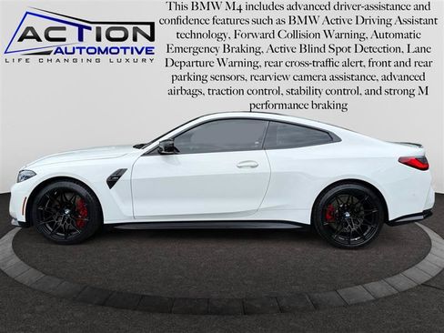 Used 2021 BMW M4 Coupe w/ M Carbon Exterior Package RWD image 5