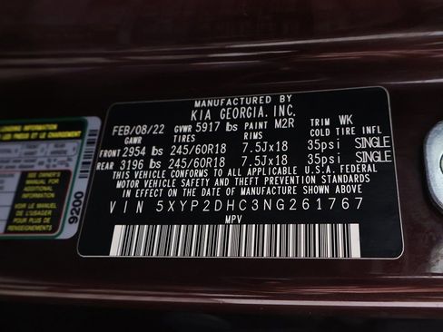 Used 2022 Kia Telluride LX image 53