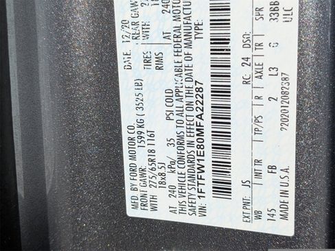 Used 2021 Ford F150 XLT w/ Equipment Group 302A High image 21