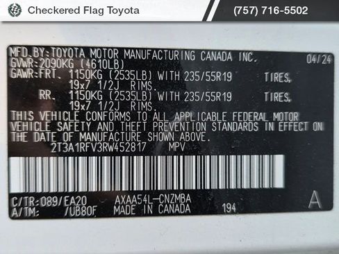 Used 2024 Toyota RAV4 XLE Premium w/ Weather Package image 22