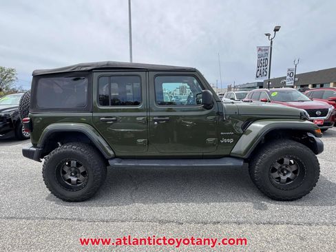 Used 2021 Jeep Wrangler Unlimited Sahara w/ Safety Group AWD/4WD image 33