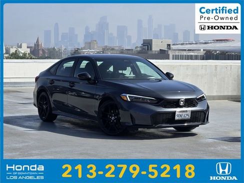 Certified 2025 Honda Civic FWD Hybrid Sedan image 1