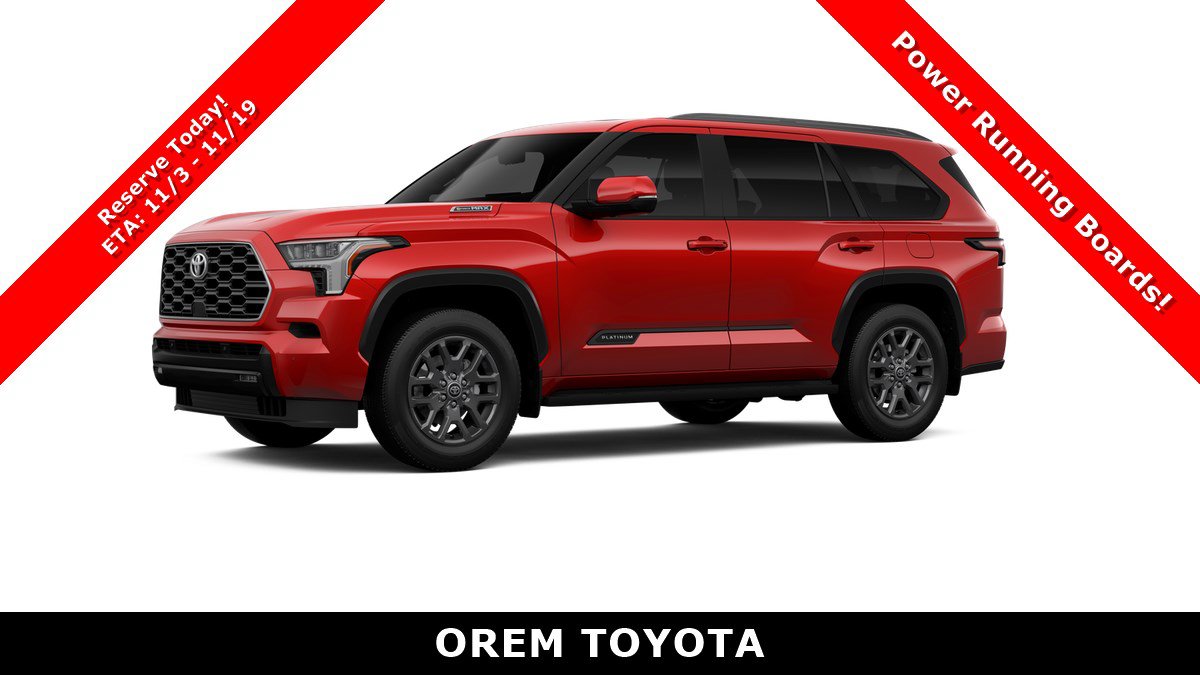 New 2026 Toyota Sequoia Platinum AWD/4WD image 2