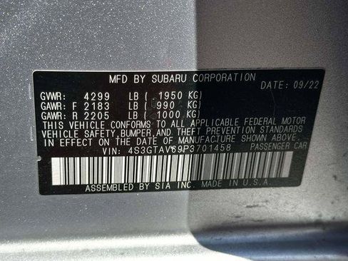 Used 2023 Subaru Impreza 2.0i Premium AWD/4WD image 31