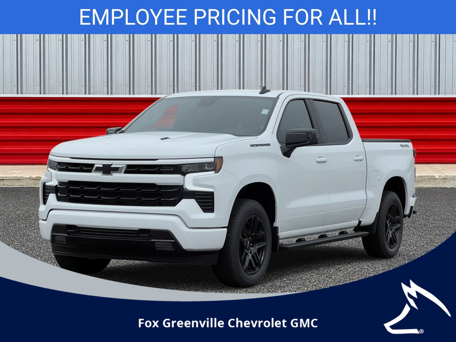 New 2026 Chevrolet Silverado 1500 RST w/ Dark Appearance Package AWD/4WD image 1
