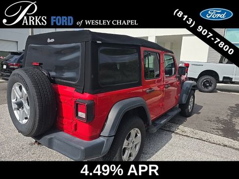 Used 2020 Jeep Wrangler Unlimited Sport S AWD/4WD image 4