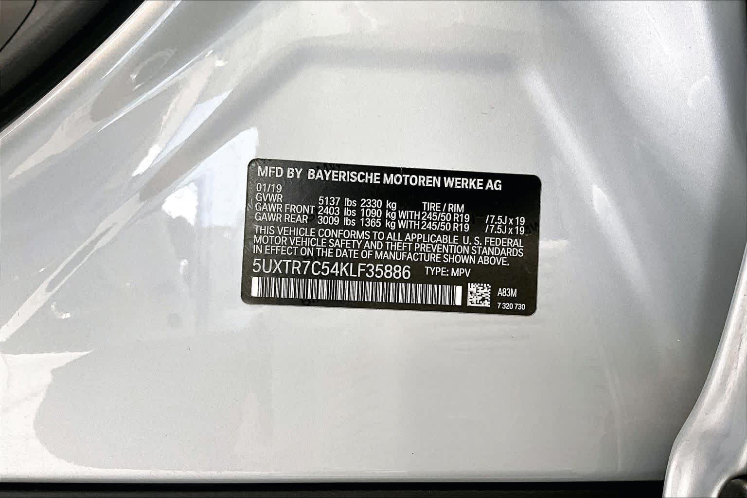 Used 2019 BMW X3 sDrive30i w/ Premium Package RWD image 35