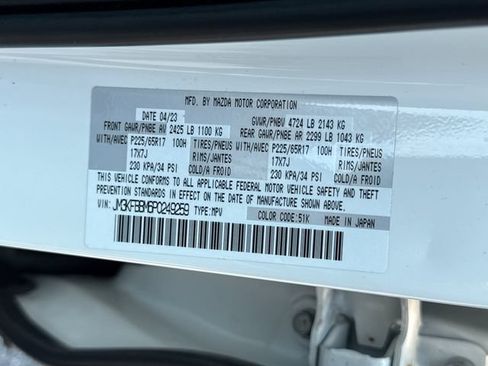 Certified 2023 MAZDA CX-5 AWD 2.5 S w/ Select Package image 19
