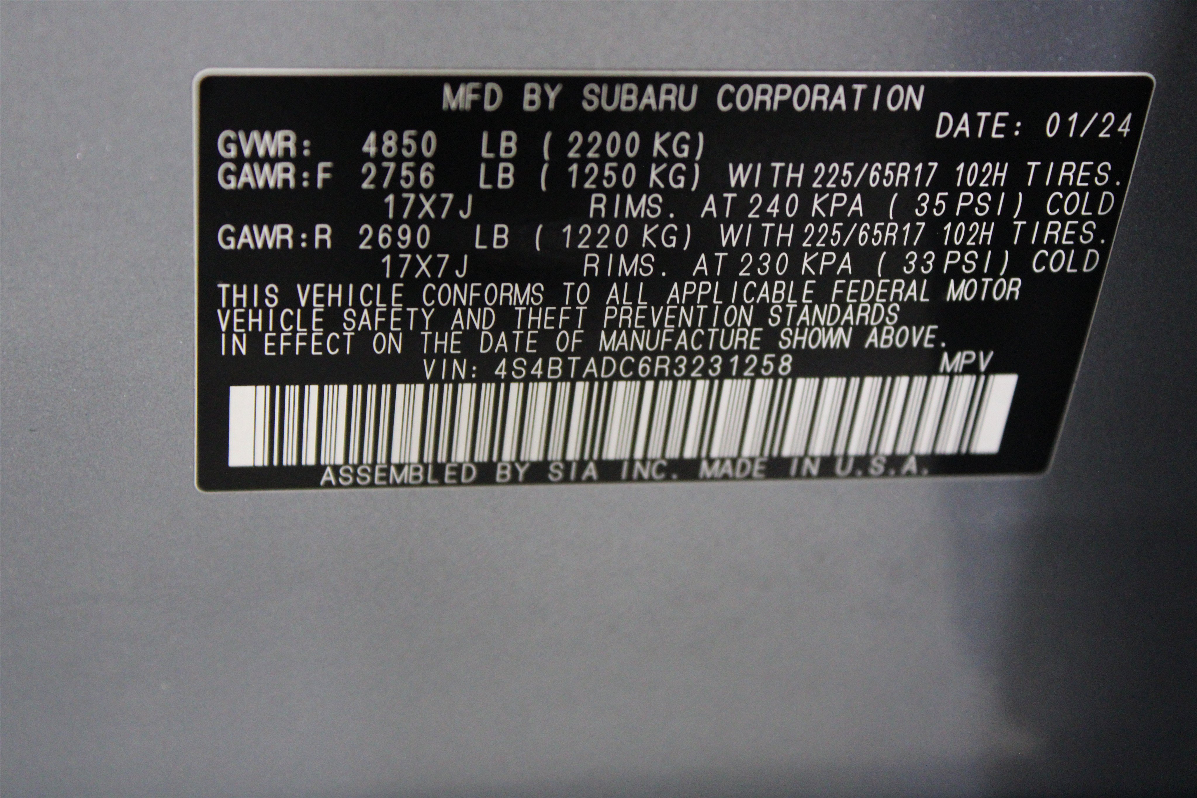 Used 2024 Subaru Outback Premium AWD/4WD image 37