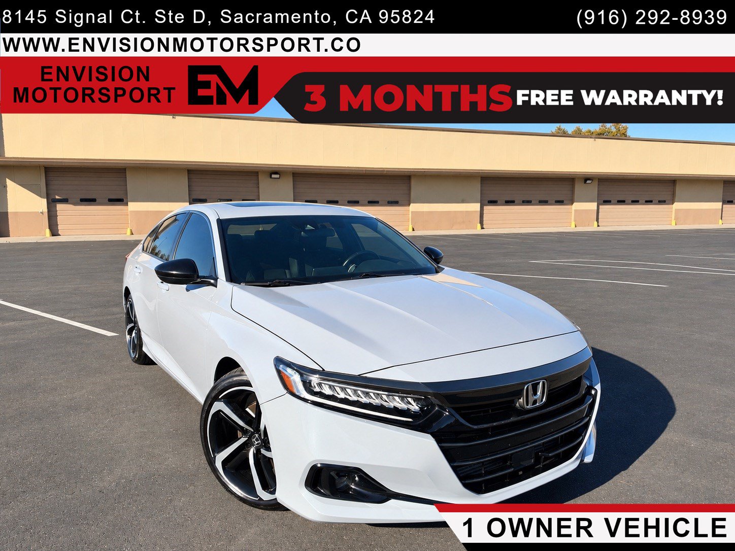Used 2022 Honda Accord Sport image 1