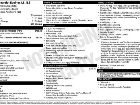 Used 2024 Chevrolet Equinox LS w/ LS Convenience Package FWD image 40