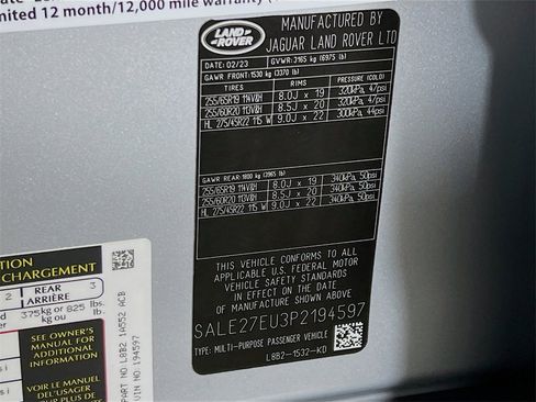 Used 2023 Land Rover Defender 110 X-Dynamic SE image 34