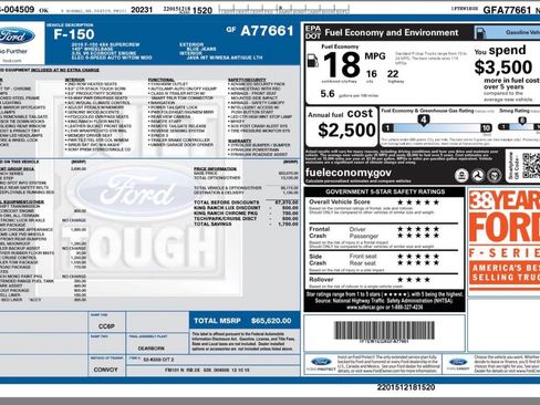 Used 2016 Ford F150 King Ranch w/ Equipment Group 601A Luxury AWD/4WD image 2