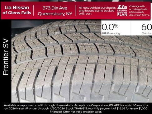 New 2026 Nissan Frontier SV w/ Tow Package image 13