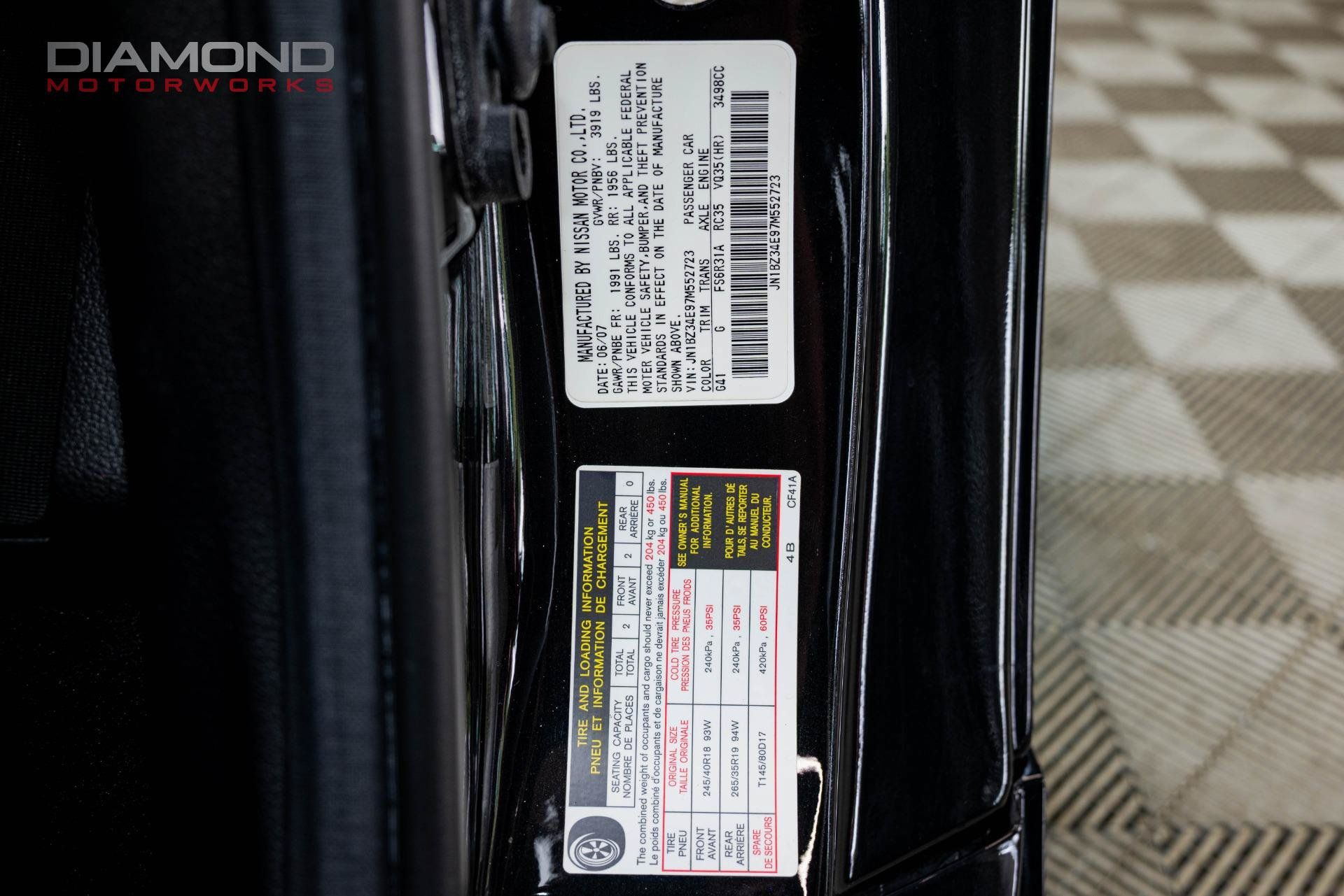 Used 2007 Nissan 350Z NISMO RWD image 72