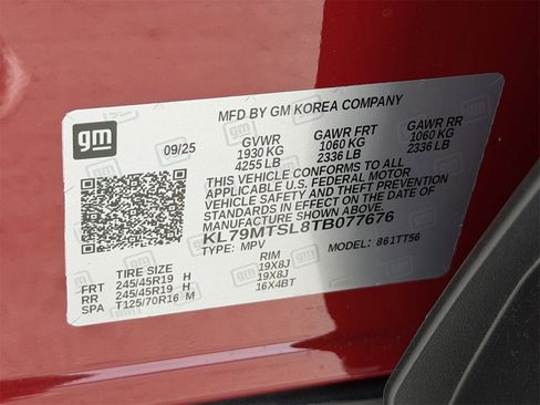 New 2026 Chevrolet TrailBlazer RS image 25