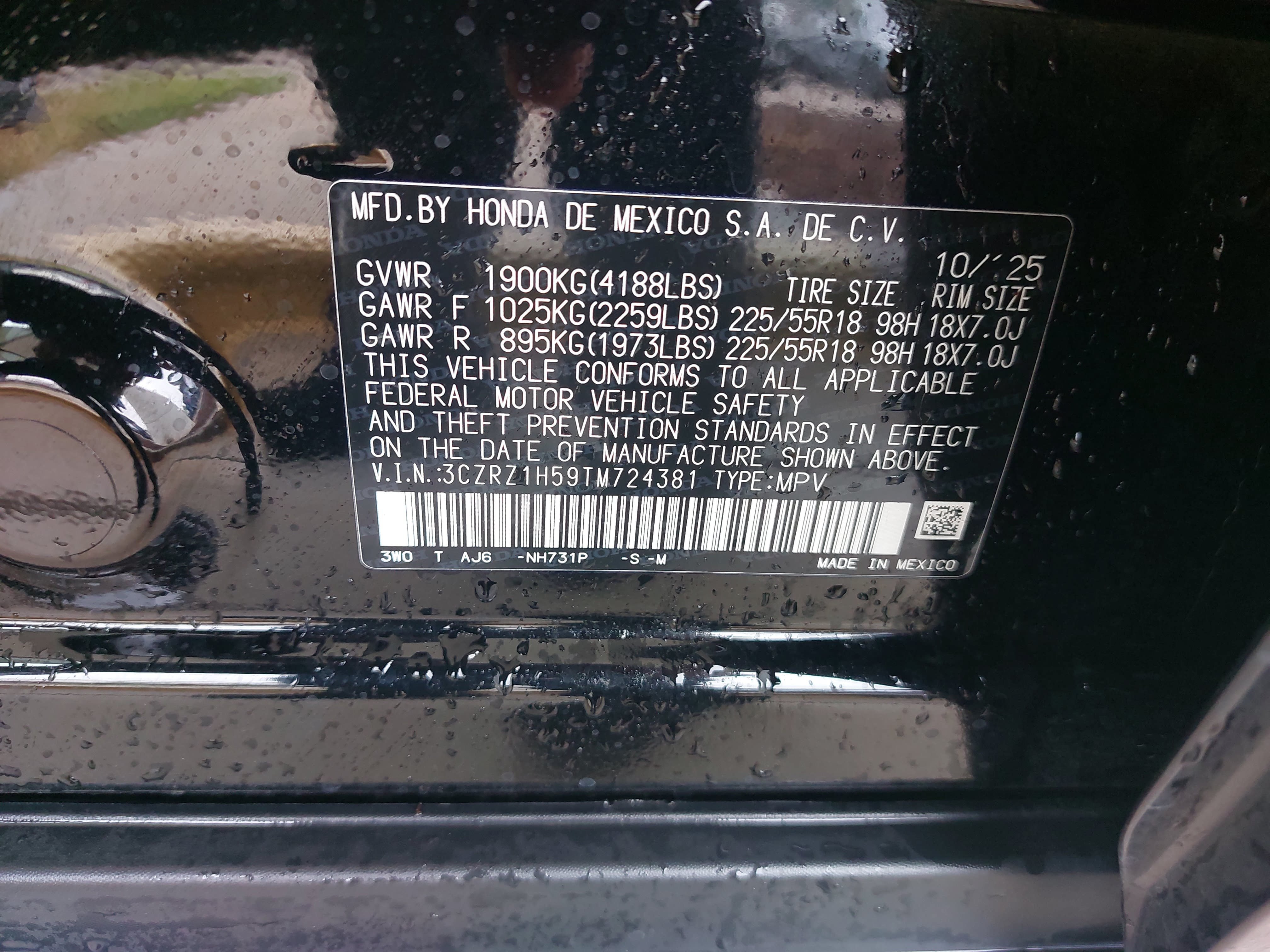 Used 2026 Honda HR-V Sport image 36