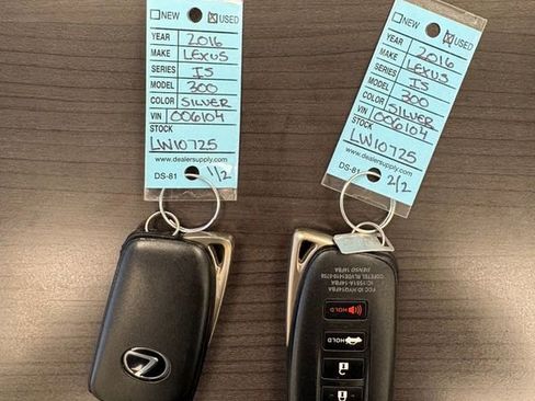 Used 2016 Lexus IS 300 AWD w/ Navigation System Package image 54