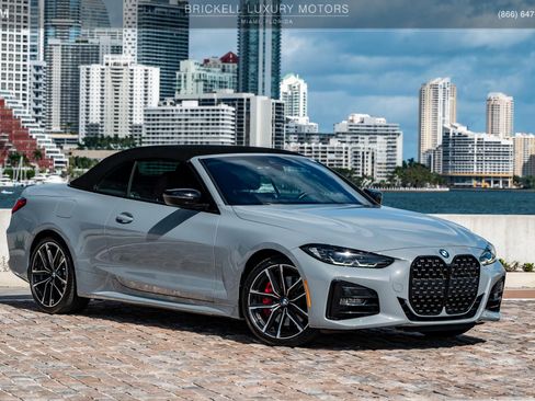 Used 2024 BMW 430i xDrive Convertible w/ M Sport Package image 2