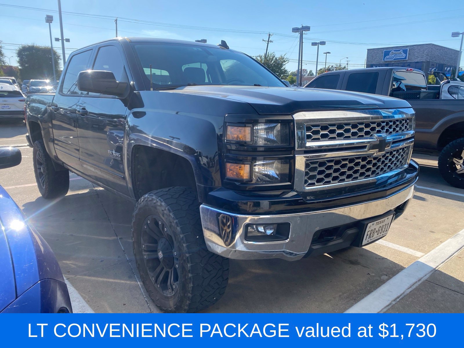 Used 2015 Chevrolet Silverado 1500 LT w/ Texas Edition, 1LT Trim AWD/4WD image 4