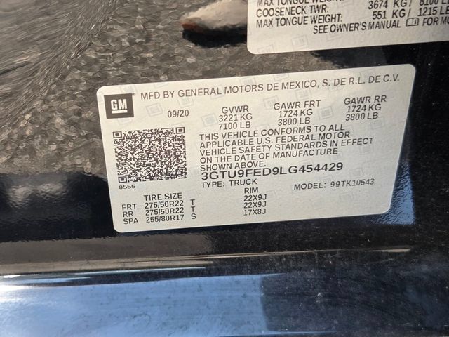 Used 2020 GMC Sierra 1500 Denali w/ LPO, GMC Protection Package AWD/4WD image 27