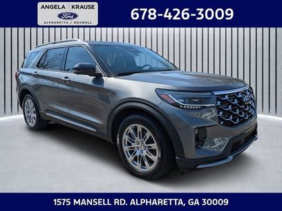 New 2026 Ford Explorer Platinum