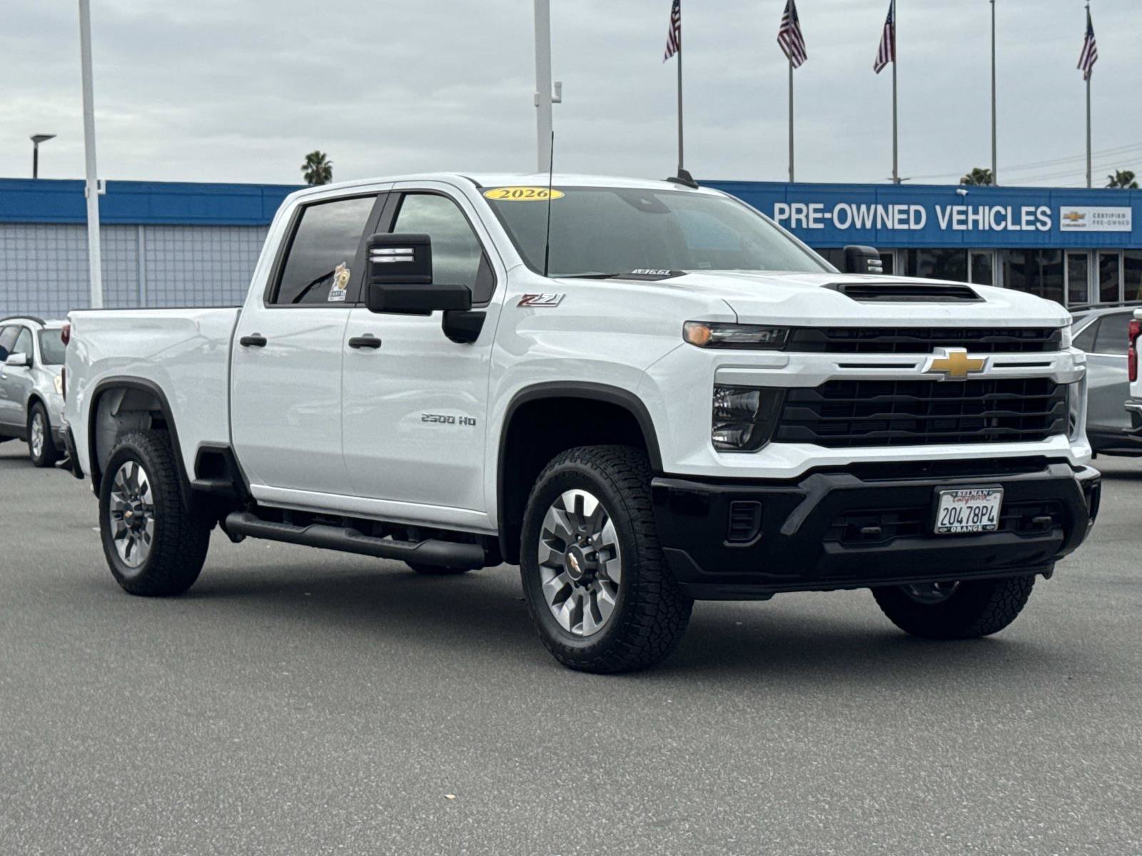 Used 2026 Chevrolet Silverado 2500 Custom w/ Custom Convenience Package AWD/4WD image 3