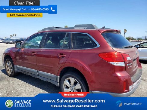 Used 2012 Subaru Outback 2.5i Limited w/ Moonroof Pkg AWD/4WD image 3