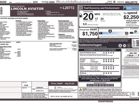 Used 2022 Lincoln Aviator AWD w/ Premium Package image 44
