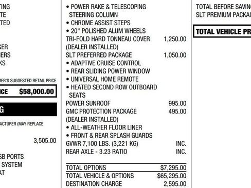 Certified 2026 GMC Sierra 1500 SLT w/ SLT Premium Package AWD/4WD image 2