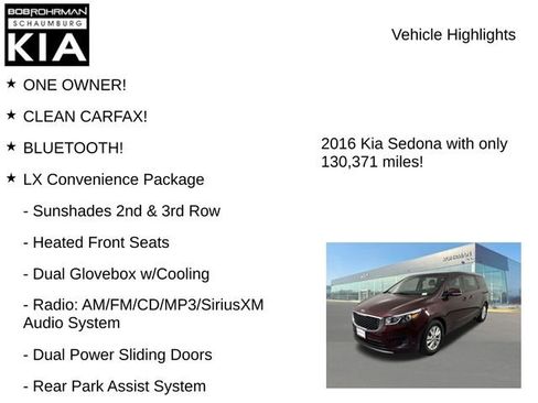 Used 2016 Kia Sedona LX w/ LX Convenience Package image 7