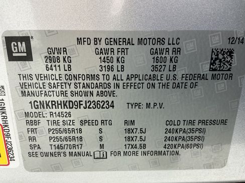 Used 2015 Chevrolet Traverse LT FWD image 54