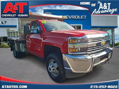 Used 2015 Chevrolet Silverado 3500 W/T w/ Snow Plow Prep Package