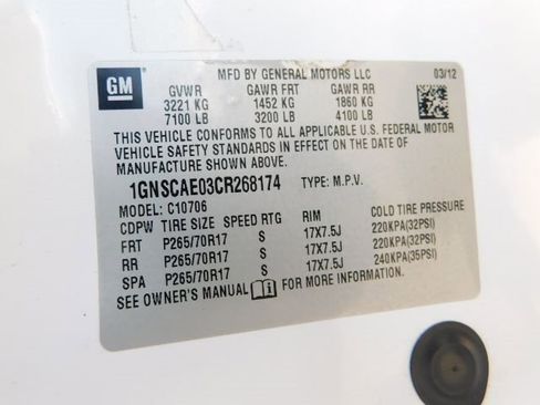 Used 2012 Chevrolet Tahoe LS image 19